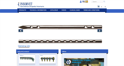 Desktop Screenshot of insorvet.com